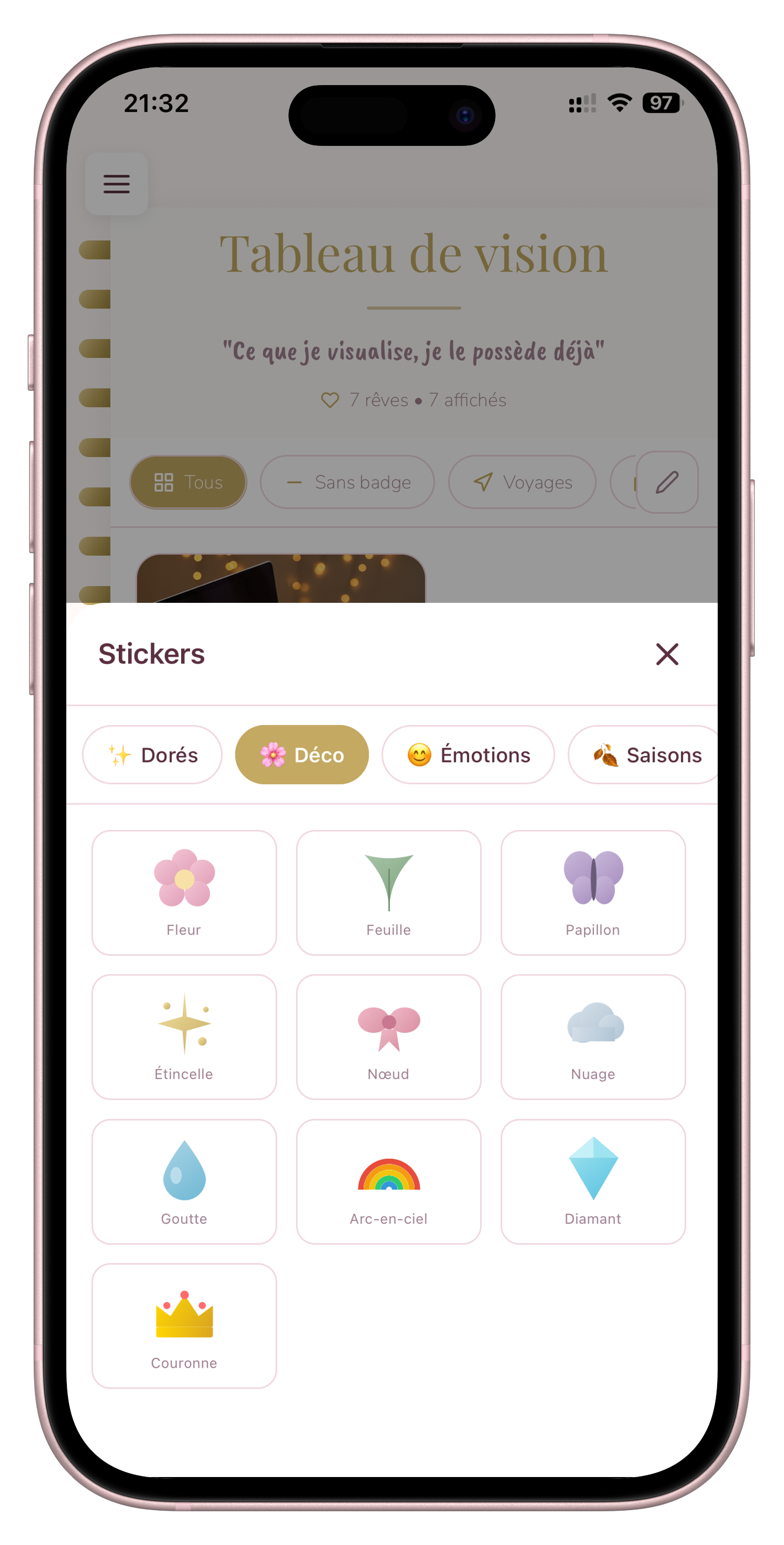 JODLA stickers — personnalisation